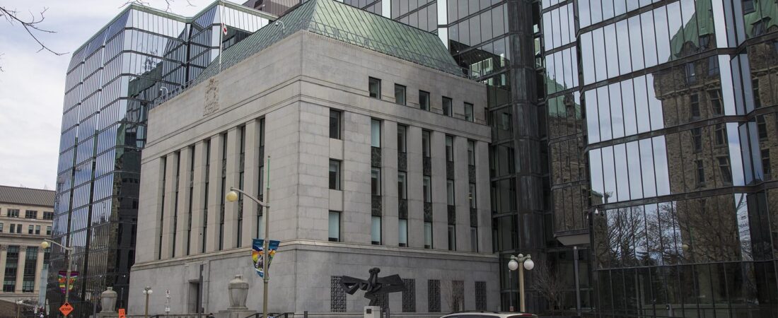 Edifício do Banco do Canadá em Ottawa.