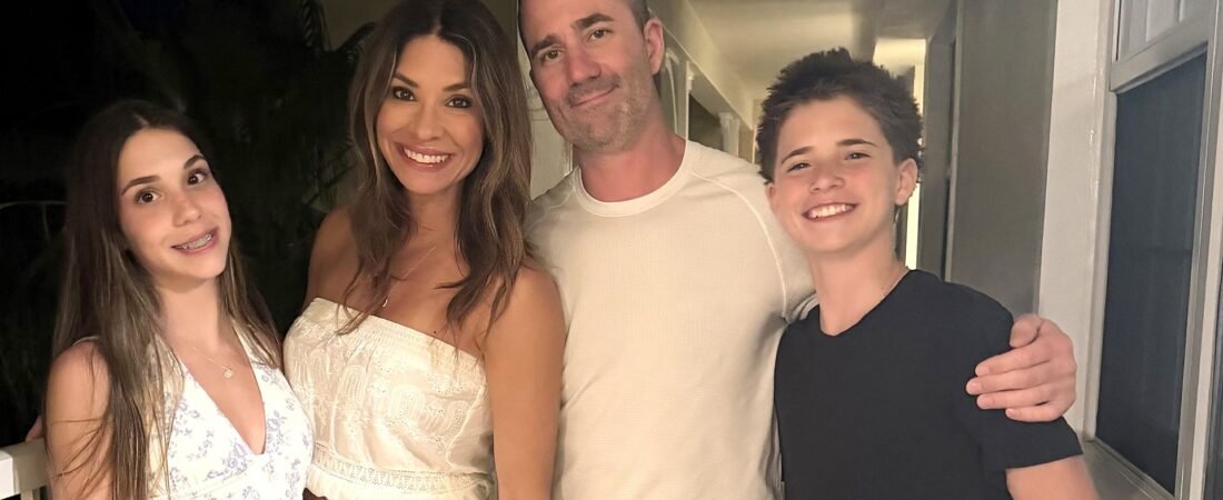 Constable Marc Pinizzotto, agente da Polícia de Toronto, com a mulher e os filhos.